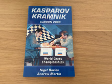 Kasparov kramnik london for sale  HORLEY