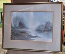 Framed lithograph print for sale  SOUTHAMPTON
