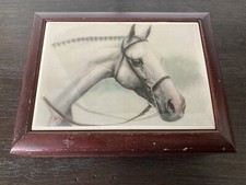 Equestrian jewlery box for sale  Reading