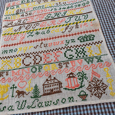 Antique sampler hand for sale  PERTH