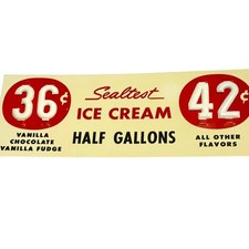 Vintage sealtest ice for sale  Long Beach