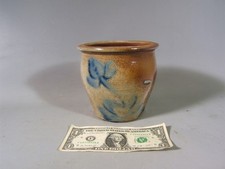Stoneware crock blue for sale  Island Heights