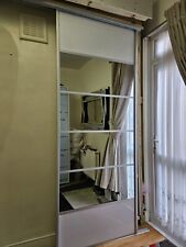 Mirrored white gloss for sale  LONDON