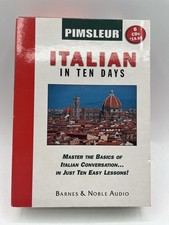 Pimsleur italian ten for sale  Marion