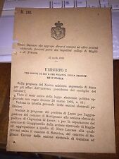 Regio decreto maglie usato  Ferrara