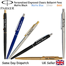 Personalised engraved parker for sale  PRESTON