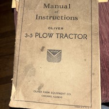 Oliver plow tractor for sale  Coldwater