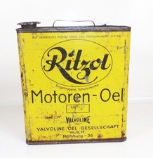 Alte öldose ritzol gebraucht kaufen Alte öldose ritzol gebraucht kaufen  Neugersdorf