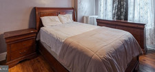 bed sleigh queen storage for sale  Philadelphia