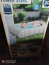 Piscina fuoriterra rettangolar usato  Moncalvo