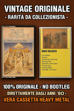 Musicassette iron maiden usato  Treviso
