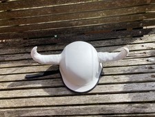 White leather horned for sale  SOUTHPORT