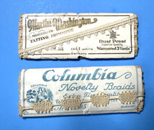 TRANÇAS NOVAS 4 jardas vintage Martha Washington TATTING TRIM 3 jardas e Columbia não usadas, usado comprar usado  Enviando para Brazil