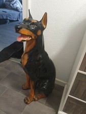 Dobermann lebensgroß 93cm gebraucht kaufen  Hamburg