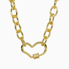 Collier serrure plaqué d'occasion Collier serrure plaqué d'occasion  Paris I