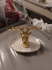Stag white ceramic for sale  MANCHESTER