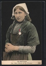 Old postcard brittany d'occasion  Expédié en Belgium
