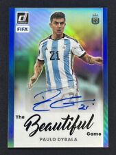 2022-23 Panini Donruss FIFA Paulo Dybala #BA-PD Azul The Beautiful Game Auto /99 comprar usado  Enviando para Brazil