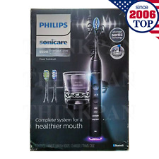Conjunto de escova de dentes Philips Sonicare DiamondClean Smart 9300 HX992B HX9903/11 preta comprar usado  Enviando para Brazil