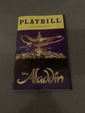 Aladdin playbill july for sale  Wesley Chapel
