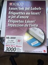 Maco ml3000laser ink for sale  Kenilworth