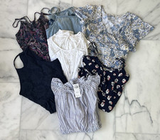 Usado, Lote enorme de 8 peças de vestidos macacões Abercrombie Hollister alguns novos com etiquetas - XS comprar usado  Enviando para Brazil