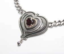 Reserviert granat collier gebraucht kaufen  Weilrod