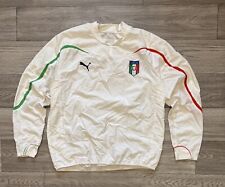 Jaqueta de futebol pulôver treinamento Itália 2010 2011 Puma branca tamanho GG comprar usado  Enviando para Brazil