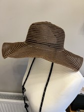 Brown summer floppy for sale  COLNE