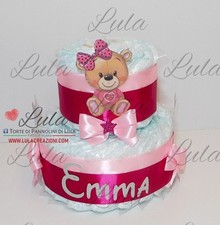 Torta pannolini cartoons usato  Sirolo