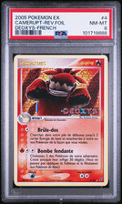 Carte pokémon camerupt d'occasion  Cambo-les-Bains