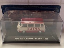 Fiat 600 furgone FAEMA 1956 Ixo altaya 1:43 Diecast VAN, usado comprar usado  Enviando para Brazil