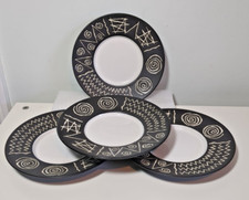 Habitat scraffito saucers for sale  EAST GRINSTEAD