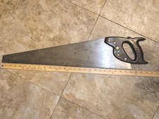 Serra manual lâmina vintage GARANTIDA SUPERIOR CRAFTSMAN 5 1/2 TPI 29" de comprimento 26".OBO, usado comprar usado  Enviando para Brazil