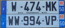 Nummernschild kennzeichen dep gebraucht kaufen  Aachen