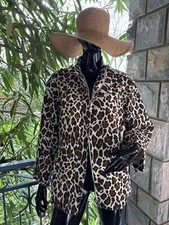 Blouson motif léopard d'occasion  Villefranche-de-Lauragais