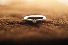 Bague vintage blanc d'occasion  Villefranche-sur-Saône