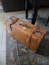 Vecchia valigia cuoio usato  Val di Chy