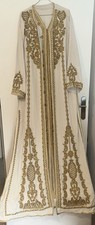Takchita marocaine dorée d'occasion  Longwy