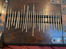 Bone crochet hooks for sale  CAERNARFON