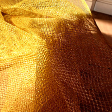 Gold mesh net for sale  LLANDRINDOD WELLS