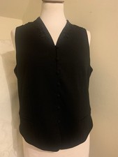 Ladies black waistcoat for sale  BISHOPS CASTLE