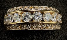 Diamonique 14k yellow for sale  Mobile