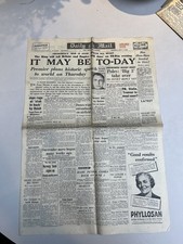 War daily 1945 for sale  BATH