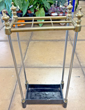 Victorian brass umbrella for sale  BEDFORD