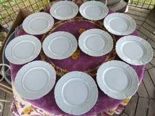 Assiettes plates porcelaine d'occasion  France