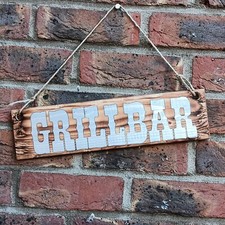Rustikales grillbar schild gebraucht kaufen  Zülpich