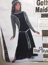 ALUGUEL FEMININO ADULTO QUALIDADE GÓTICO/MEDIEVAL DONZELA (tamanho médio) comprar usado  Enviando para Brazil