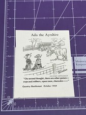 Ada ayrshire cartoon for sale  South Bend