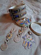 Emaille schmuckset amazigh gebraucht kaufen  Rostock